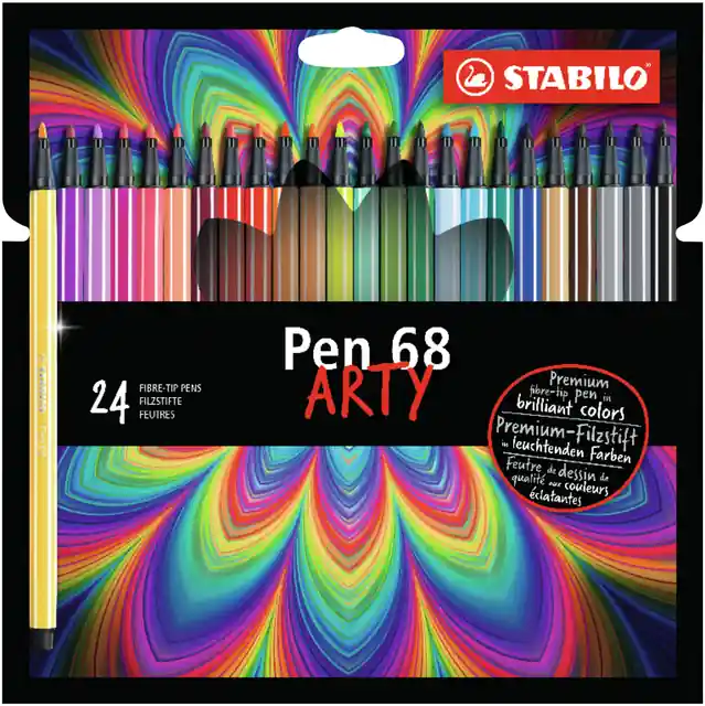 Exclusieve Aanbieding Stabilo pen68 Arty- set 24