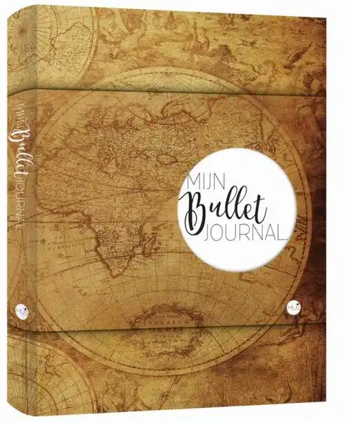 Dagaanbieding Mijn bullet journal – wereldkaart