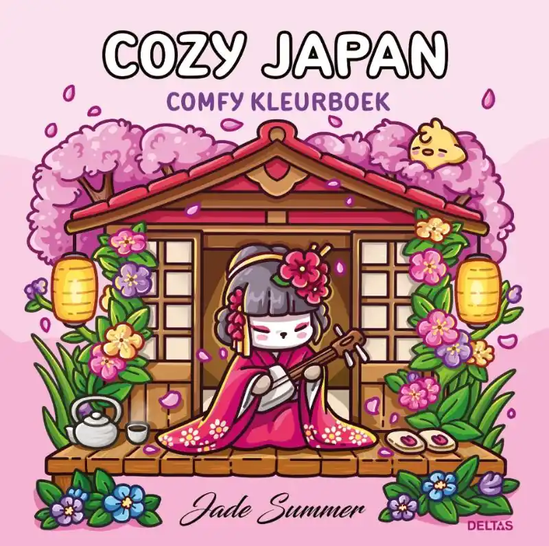 Cozy Japan – Comfy kleurboek – Jade Summer Goedkoop