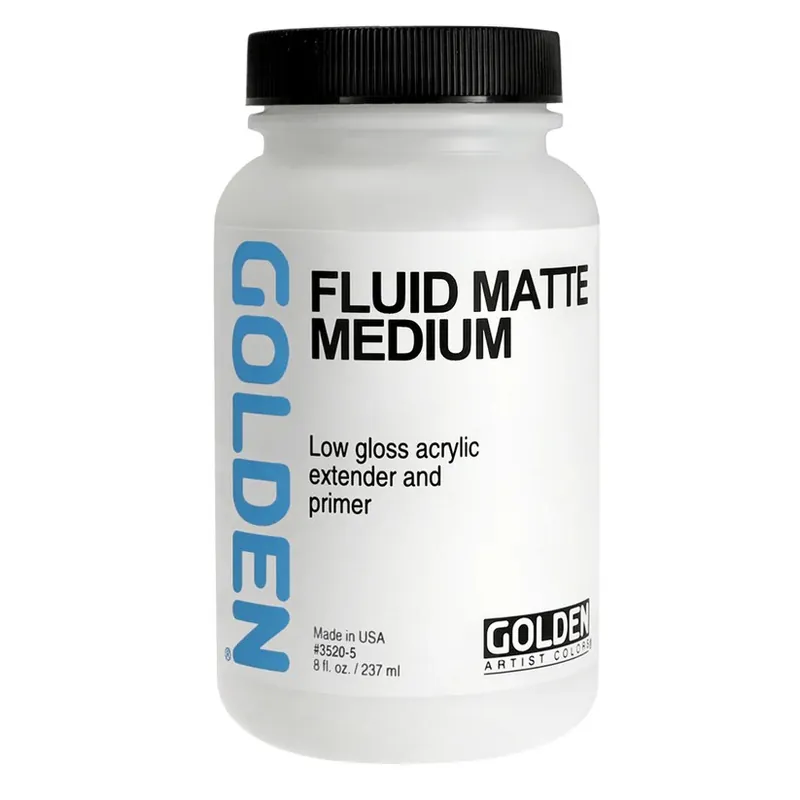 Golden fluid matte medium – 236ml Nieuw