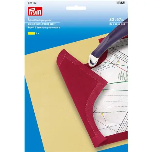 Prym Kopieerpapier patronen 82 x 57 cm geel Laatste Kans
