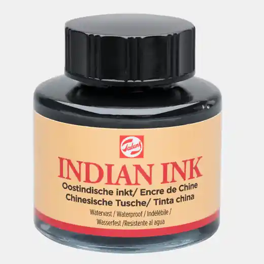 Gecertificeerd Talens Oost-Indische inkt – 30ml