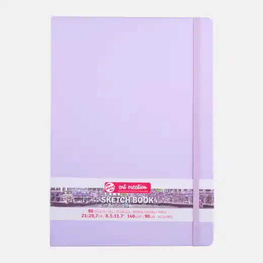 Express Levering ArtCreation schetsboek pastel violet – 21 x 29,7