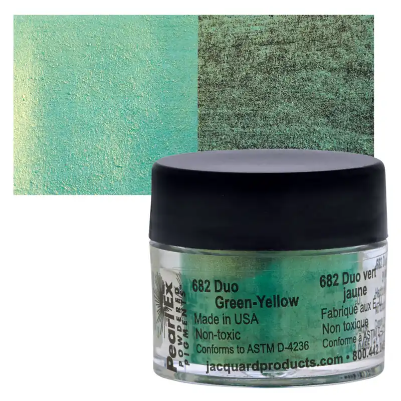 Korting Jacquard pearl ex 3gr – 682 duo green/yellow