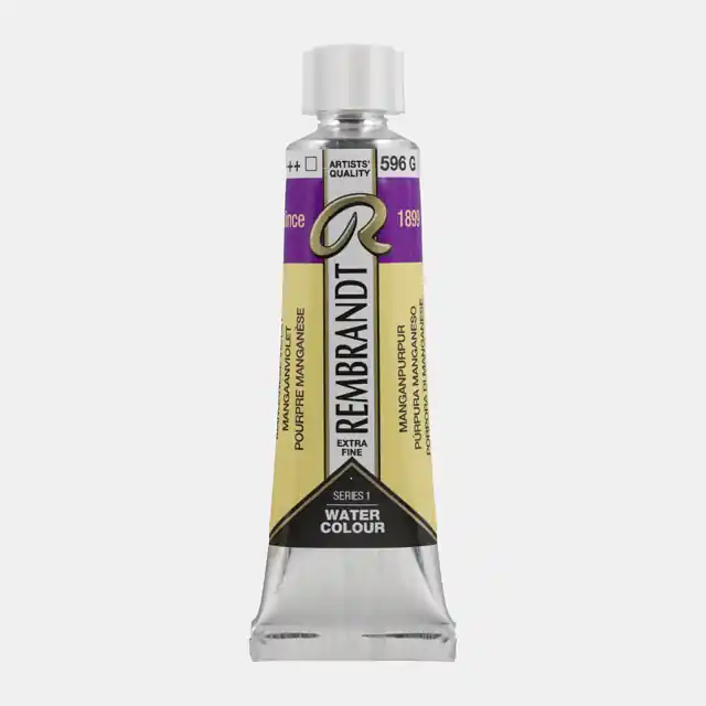 Rembrandt aquarelverf 10ml S1 – 596 mangaanviolet Gratis Retour