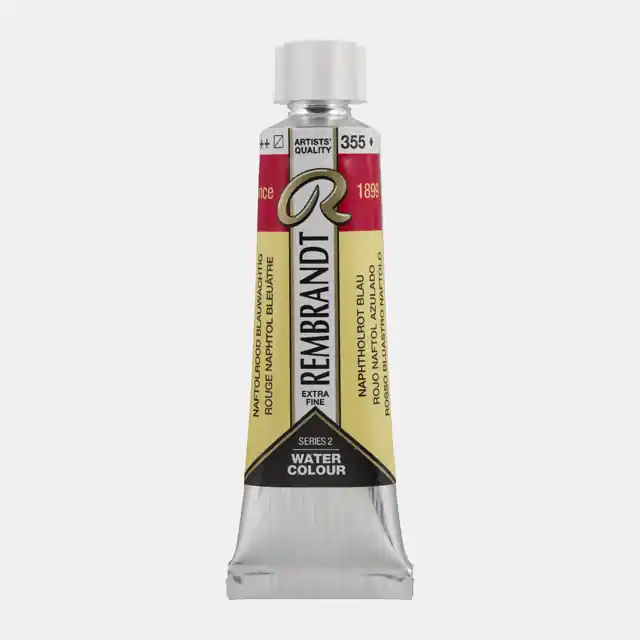 Rembrandt aquarelverf 10ml S2 – 355 naphtol rood blauwachtig Beperkt Aanbod
