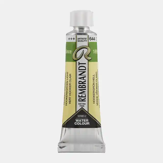 Rembrandt aquarelverf 10ml S2 – 644 hookersgroen licht Hoge Kwaliteit