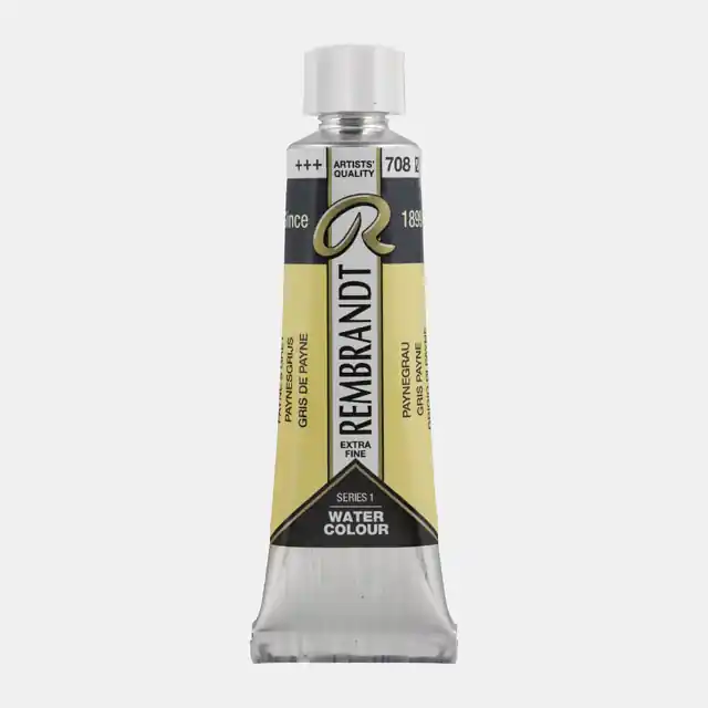 Favoriet Rembrandt aquarelverf 10ml S1 – 708 paynesgrijs