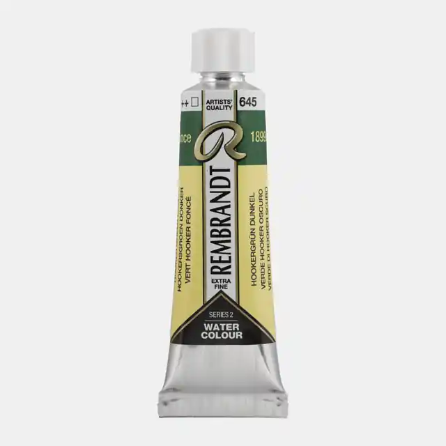 Rembrandt aquarelverf 10ml S2 – 645 hookersgroen donker Beperkt Aanbod
