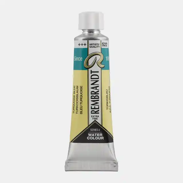 Rembrandt aquarelverf 10ml S2 – 522 turkooisblauw Populair