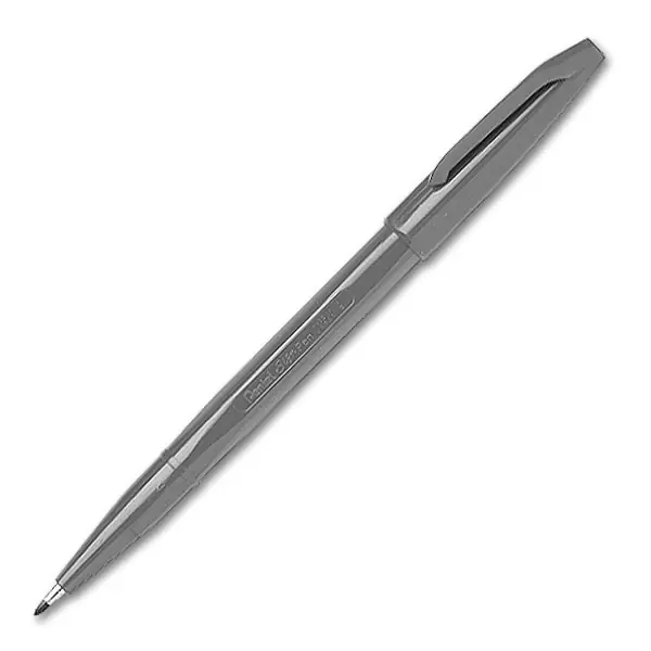 Pentel sign S520 grijs Op = Op