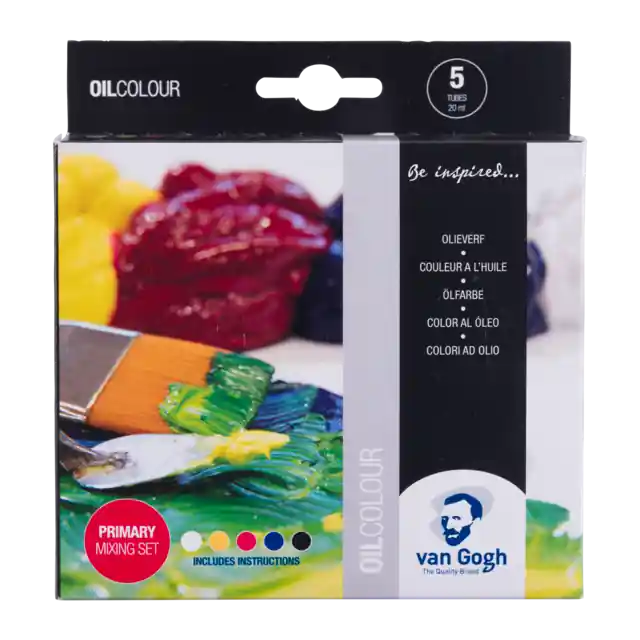 Beperkt Aanbod Van Gogh olieverf 20ml – set 5 primair