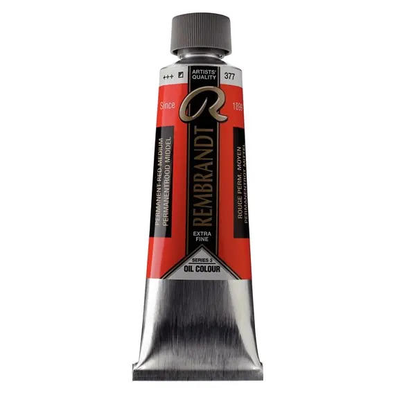 Rembrandt olieverf 150ml – S3 377 permanent rood medium Bestel Nu