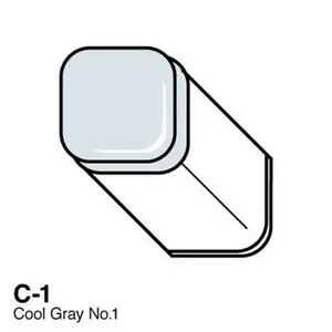 Uitverkoop Copic marker C1 cool gray no. 1