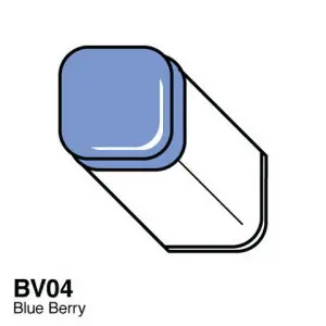 Populair Copic marker BV04 blue berry