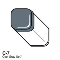 Lage Kosten Copic marker C7 cool gray no. 7