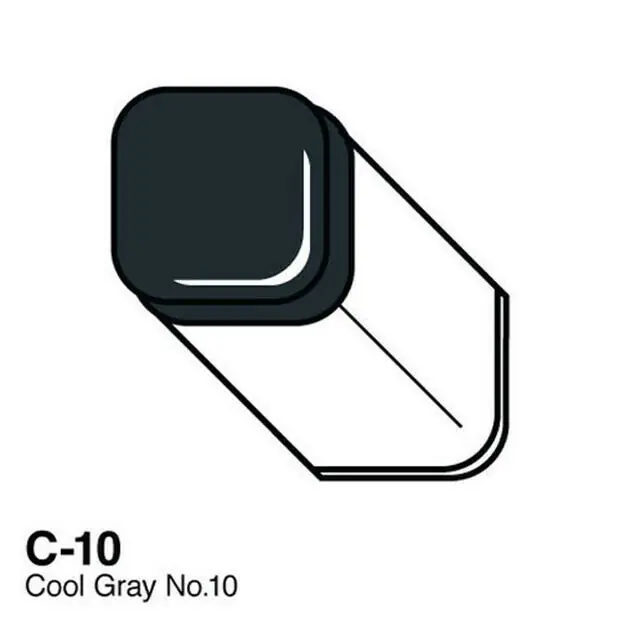 Copic marker C10 cool grey no. 10 Hoge Kwaliteit