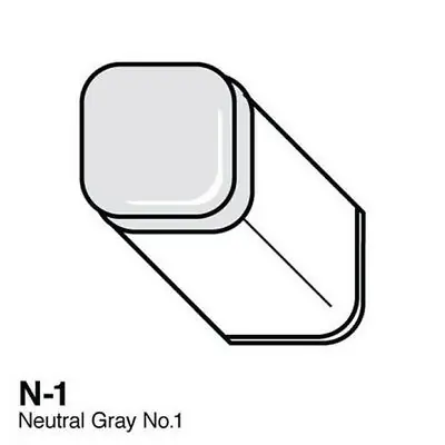 Beperkte Voorraad Copic marker N1 neutral grey no. 1