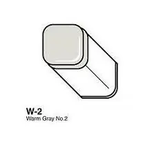 Copic marker W2 warm gray no. 2 Express Levering