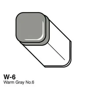 Gereduceerde Prijs Copic marker W6 warm gray no 6