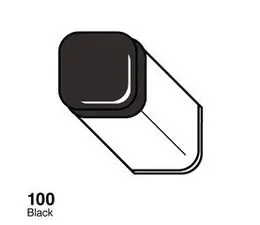 Copic marker 100 black Laatste Versie