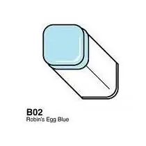 Copic marker B02 robin's egg blue Direct Beschikbaar