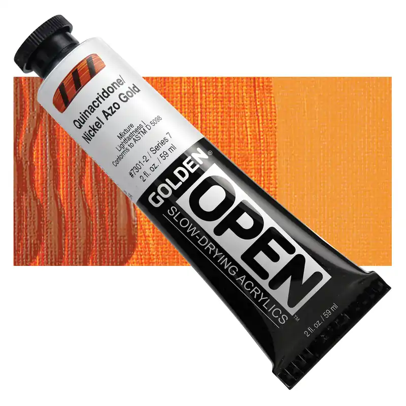 Golden open acryl 60ml – S7 – 7301 quinacridone / nickel azo gold Voordeelprijs