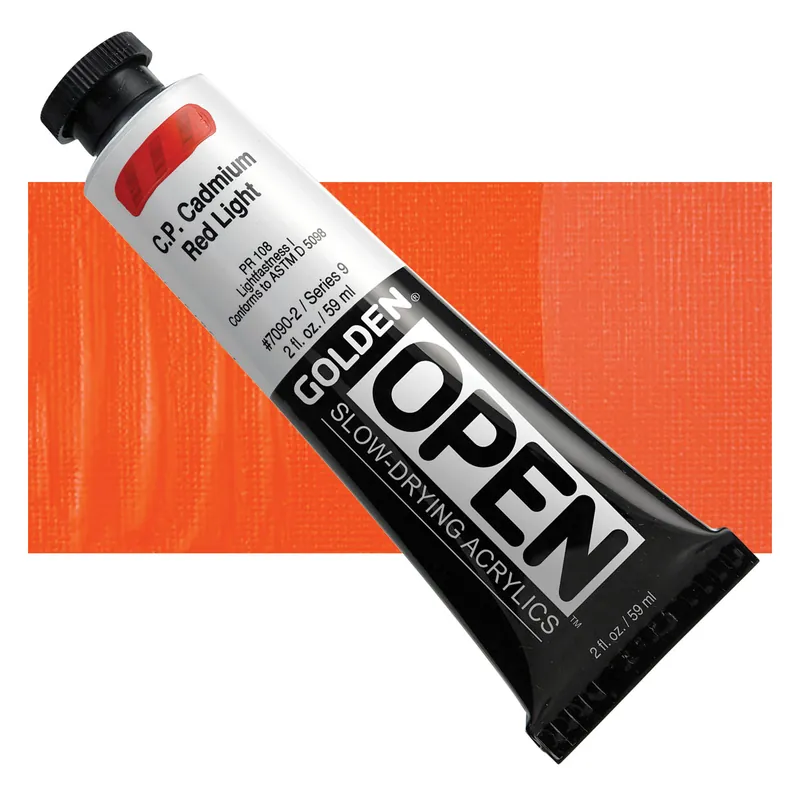 Golden open acryl 60ml – S9 – 7090 c.p. cadmium red light Exclusieve Aanbieding