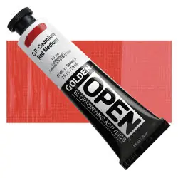 Golden open acryl 60ml – S9 – 7100 cadmium red medium Premium