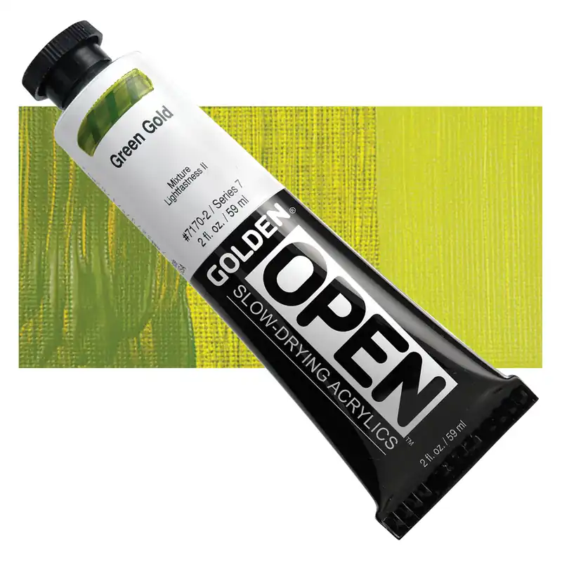 Golden open acryl 60ml – S7 – 7170 green gold Speciale Aanbieding