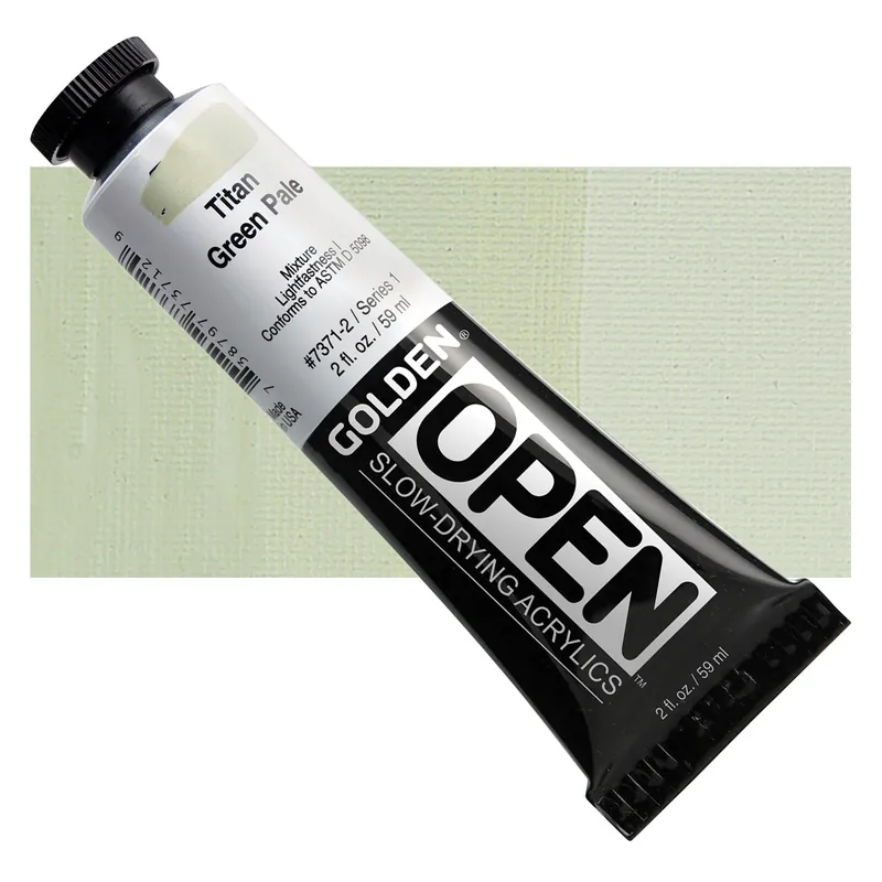 Golden open acryl 60ml – S1 – 7371 titan green pale Lage Prijs