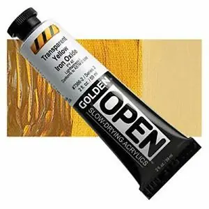 Nieuw Golden open acryl 60ml – S3 – 7386 transparant yellow iron oxide