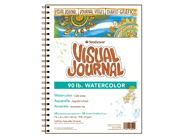 Laatste Versie Strathmore 400 series visual journal – Watercolor 22.9 x 30.5