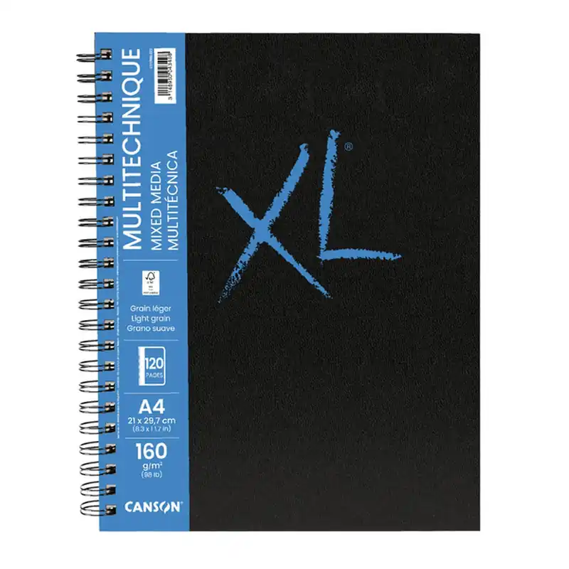 Canson XL Artbook – Mix-media A4 – 160gr Finale Uitverkoop