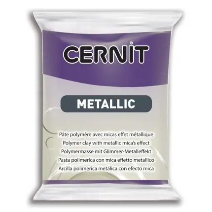 Cernit metallic – violet 56gr Finale Uitverkoop