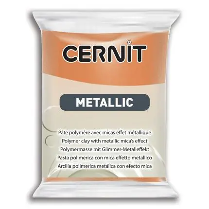 Goedkoop Cernit metallic – roestbruin 56gr