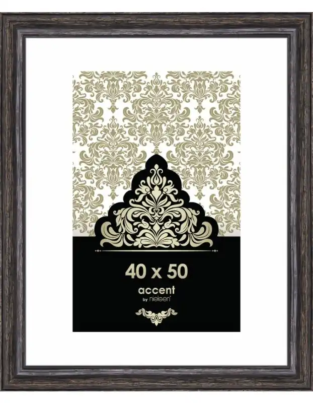 Direct Beschikbaar Nielsen wissellijst Vintage 40 x 50 – zwart