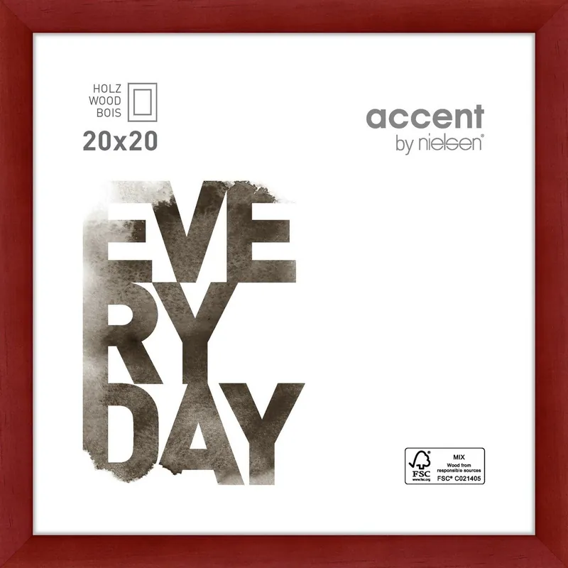 Snelle Levering Nielsen wissellijst zoom 20 x 20 – rood