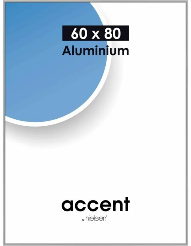 Wissellijst Nielsen Accent 60 x 80 – aluminium mat zilver – alleen afhalen Veenendaal Beste Prijs