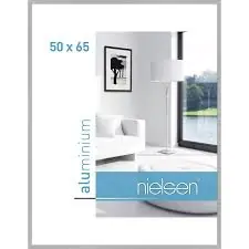 Wissellijst Nielsen C2 50×65 – brushed frosted silver – alleen afhalen Veenendaal Veilige Betaling