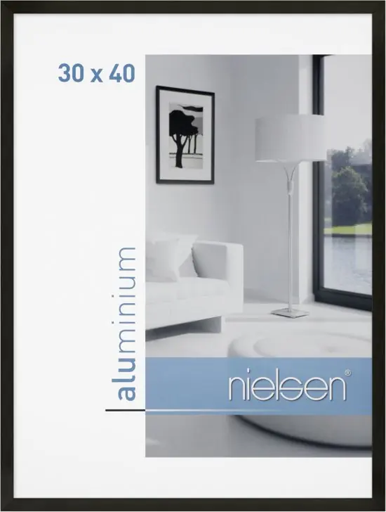 Must-Have Nielsen wissellijst C2 30 x 40 – metalic zwart