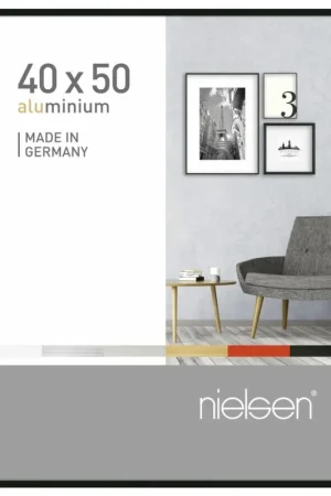 Wissellijst Nielsen Pixel 40×50 – black Exclusieve Aanbieding