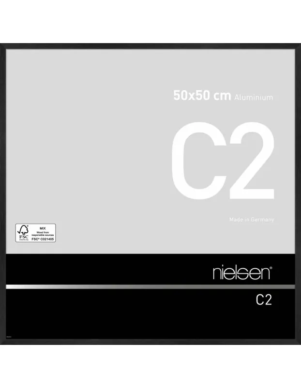 Nielsen wissellijst C2 50 x 50 – zwart Lage Kosten