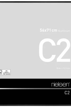 Wissellijst Nielsen C2 56×71 – soft frosted black – alleen afhalen Veenendaal Direct Verzonden
