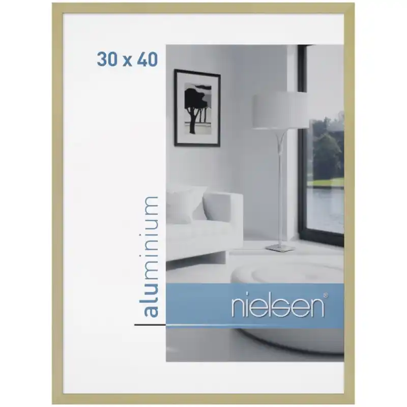 Goedkoop Nielsen wissellijst C2 24 x 30 – kwast gestreept goud