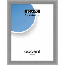 Nielsen wissellijst Largo 40 x 50 – zilver Premium