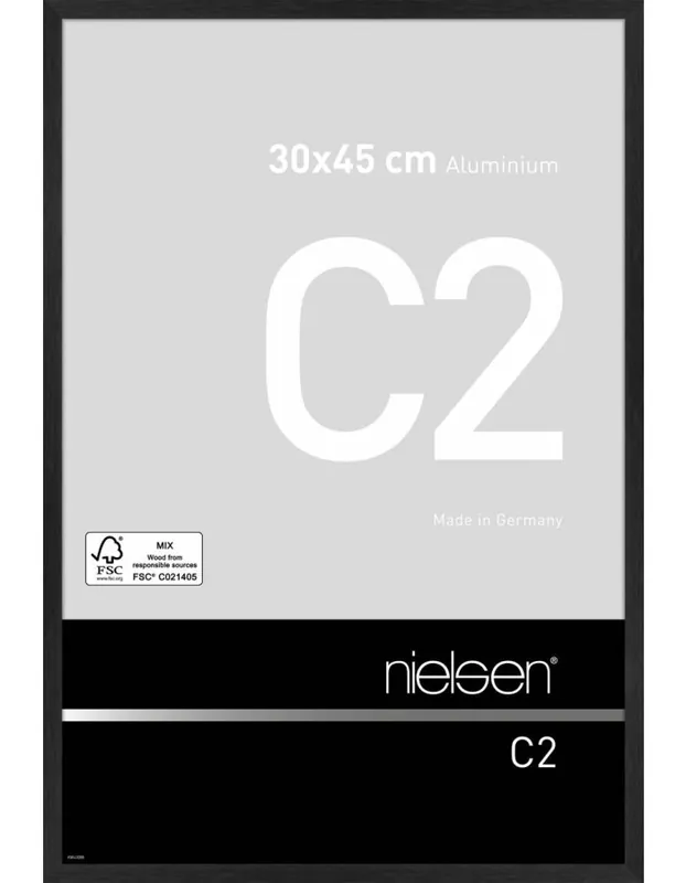 Lage Kosten Nielsen wissellijst C2 30 x 45 – zwart