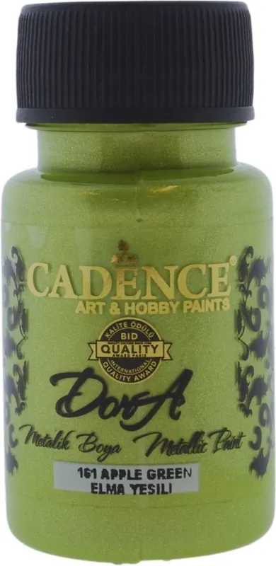 Cadence dora metallic verf 50ml – 161 apple green Merkproduct