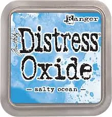 Ranger distress oxide stempelkussen – salty ocean Rechtstreeks Van De Fabrikant