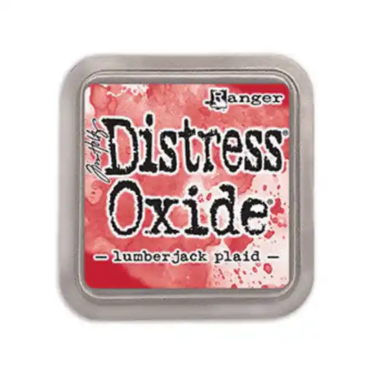 Ranger distress oxide stempelkussen – lumberjack plaid Speciale Aanbieding